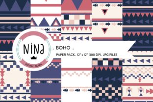 Boho Digital Paper Pack: 10 Dreamy Backgrounds for Creative Projects
