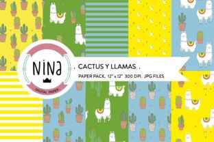 Cactus Digital Paper: Vibrant Patterns for Creative Projects