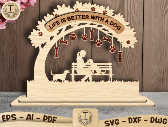 Celebrate the Bond: Life is Better with a Dog SVG
