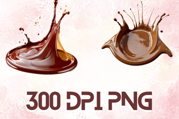 Chocolate Splash: Realistic Graphics 04
