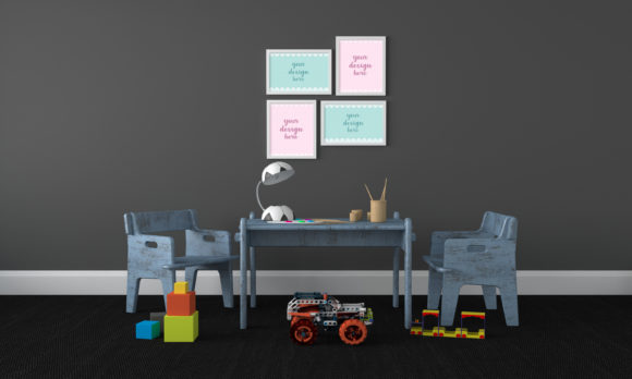 Create a Minimalist and Colorful Room for Kids