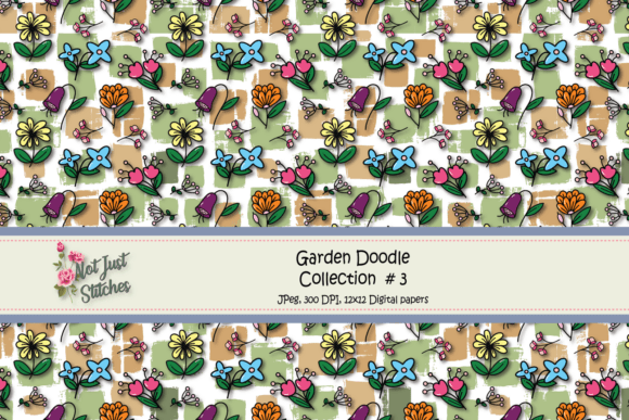 Garden Doodles Collection # 3
