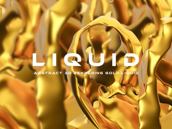 Gold Liquid Background: Elevate Your Designs Instantly