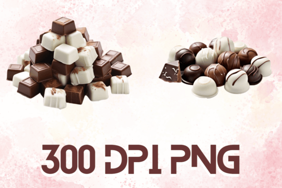 Realistic Chocolates: Tasty Graphics 01