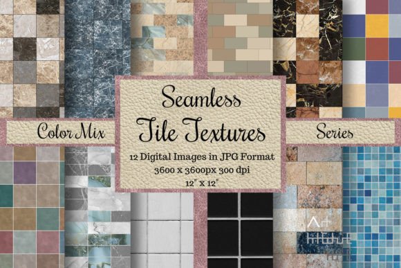 Seamless Tile Textures - Color Mix Pack: Elevate Your Creative Projects