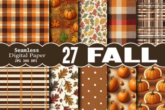 Unlocking Autumn Creativity: The Fall SEAMLESS Digital Pattern